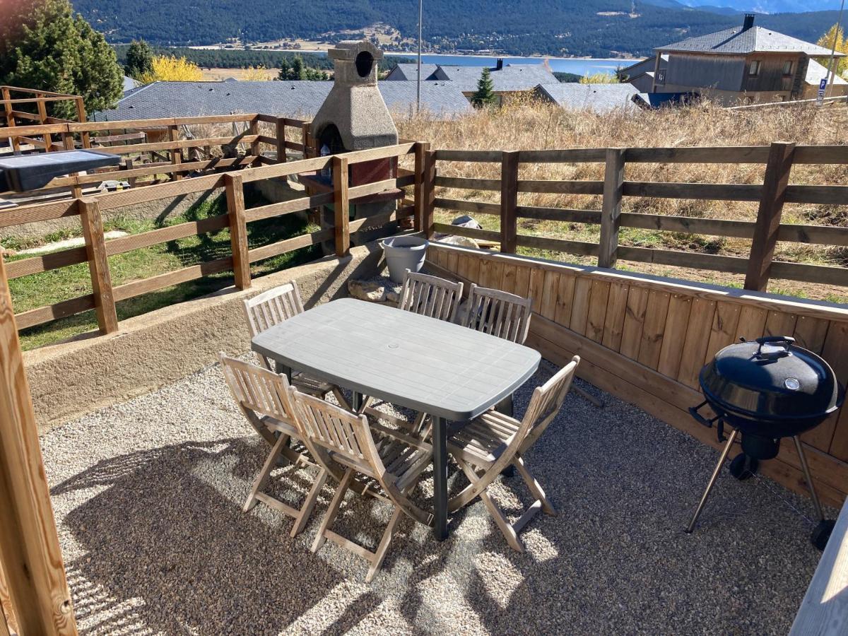 Chalet Cosy Renove Avec Vue Sur Le Lac Les Angles  Eksteriør bilde